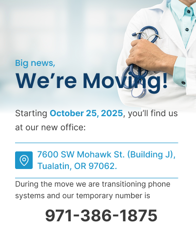 We're moving